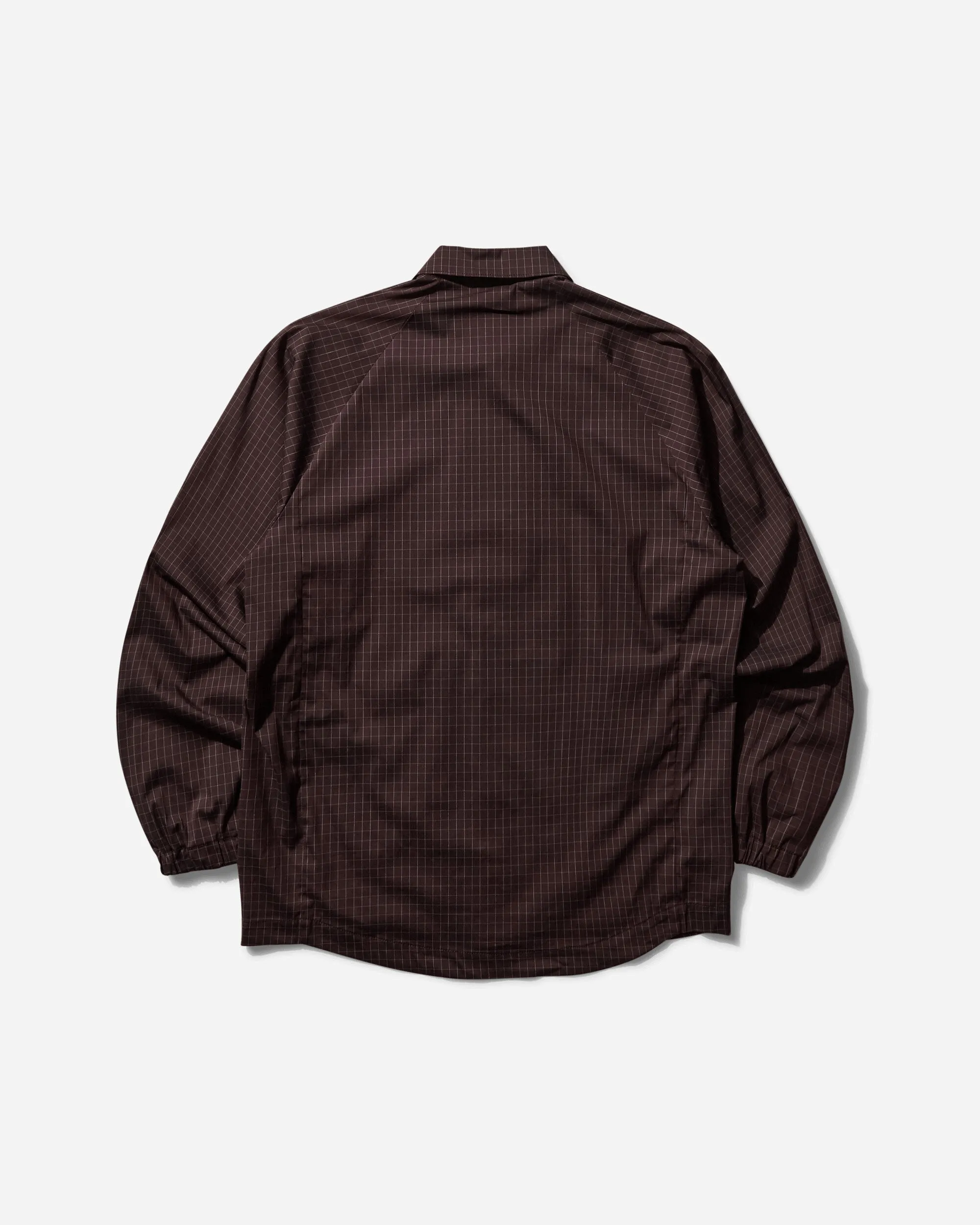 Men's Bilitis Check Shirt Chocolate Brown