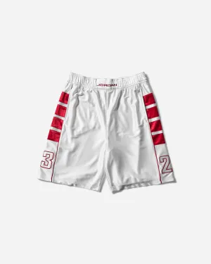 Men's Cat-Scratch Shorts White