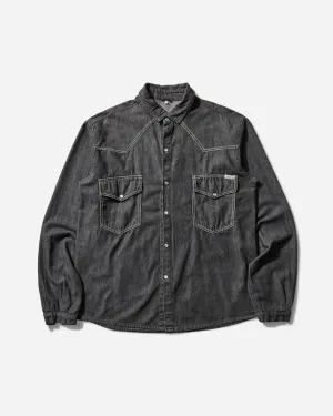 Men's Denim Shirt Black