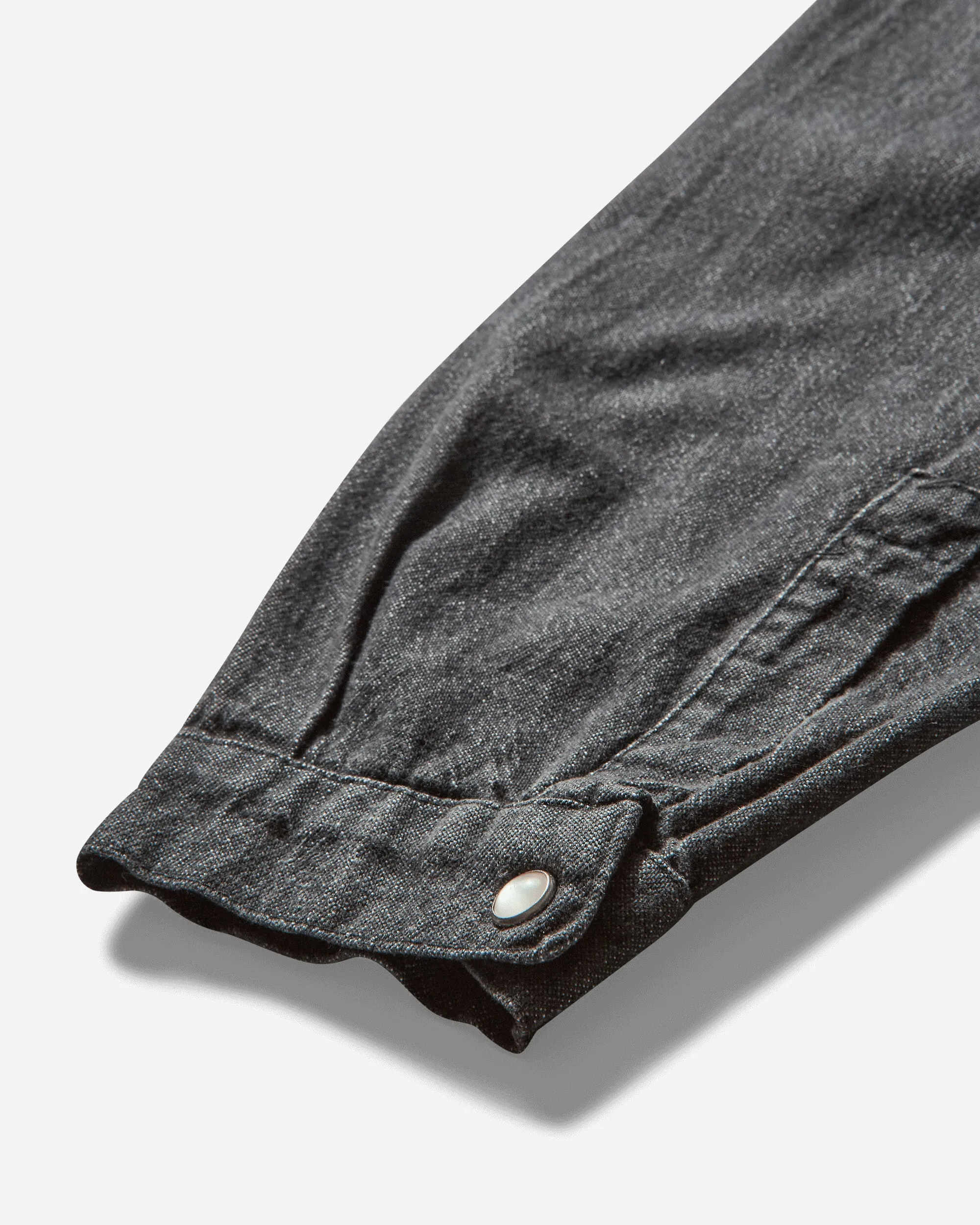 Men's Denim Shirt Black