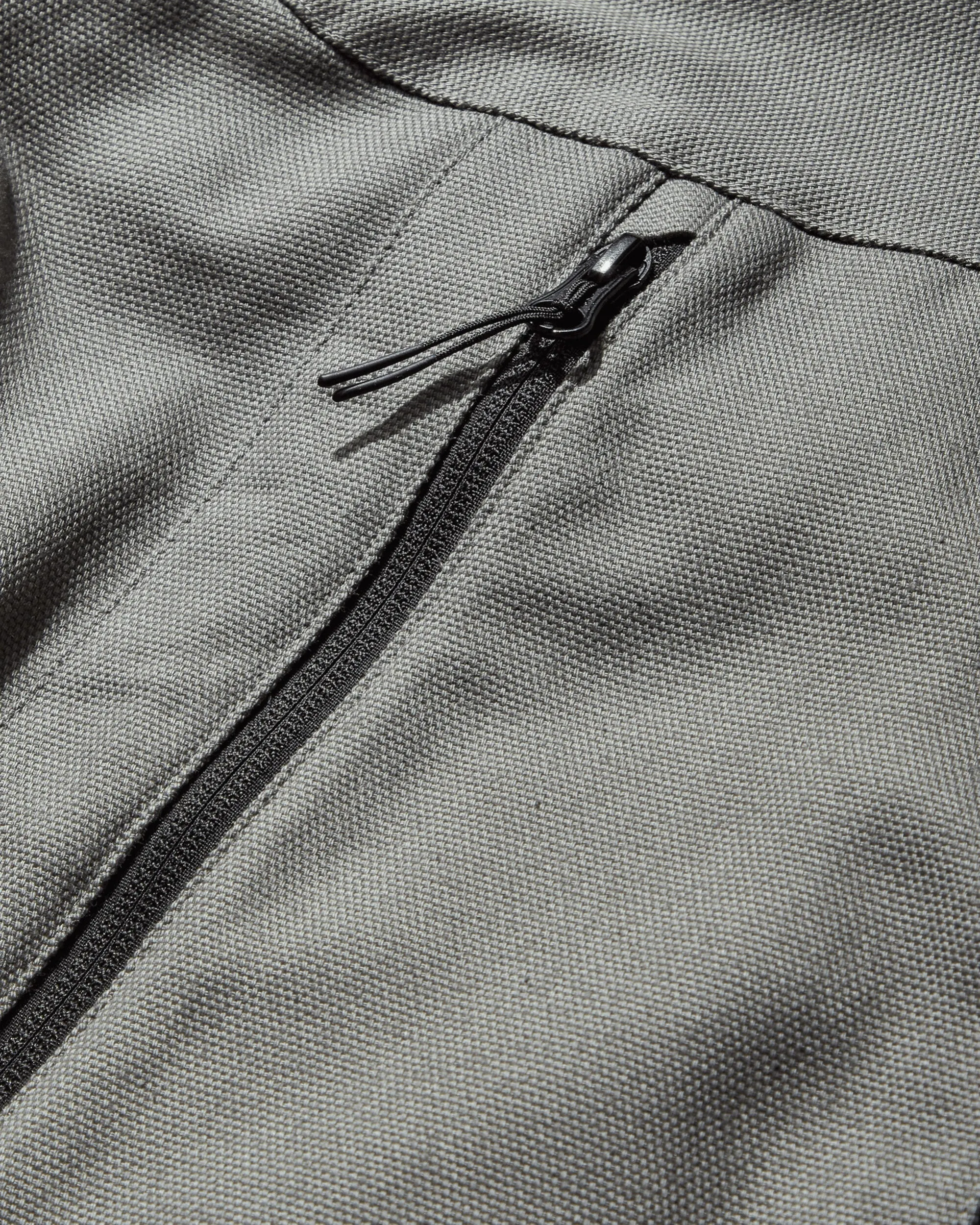 Men's Heavy Cotton Hood Zip Jacket Shield Grey