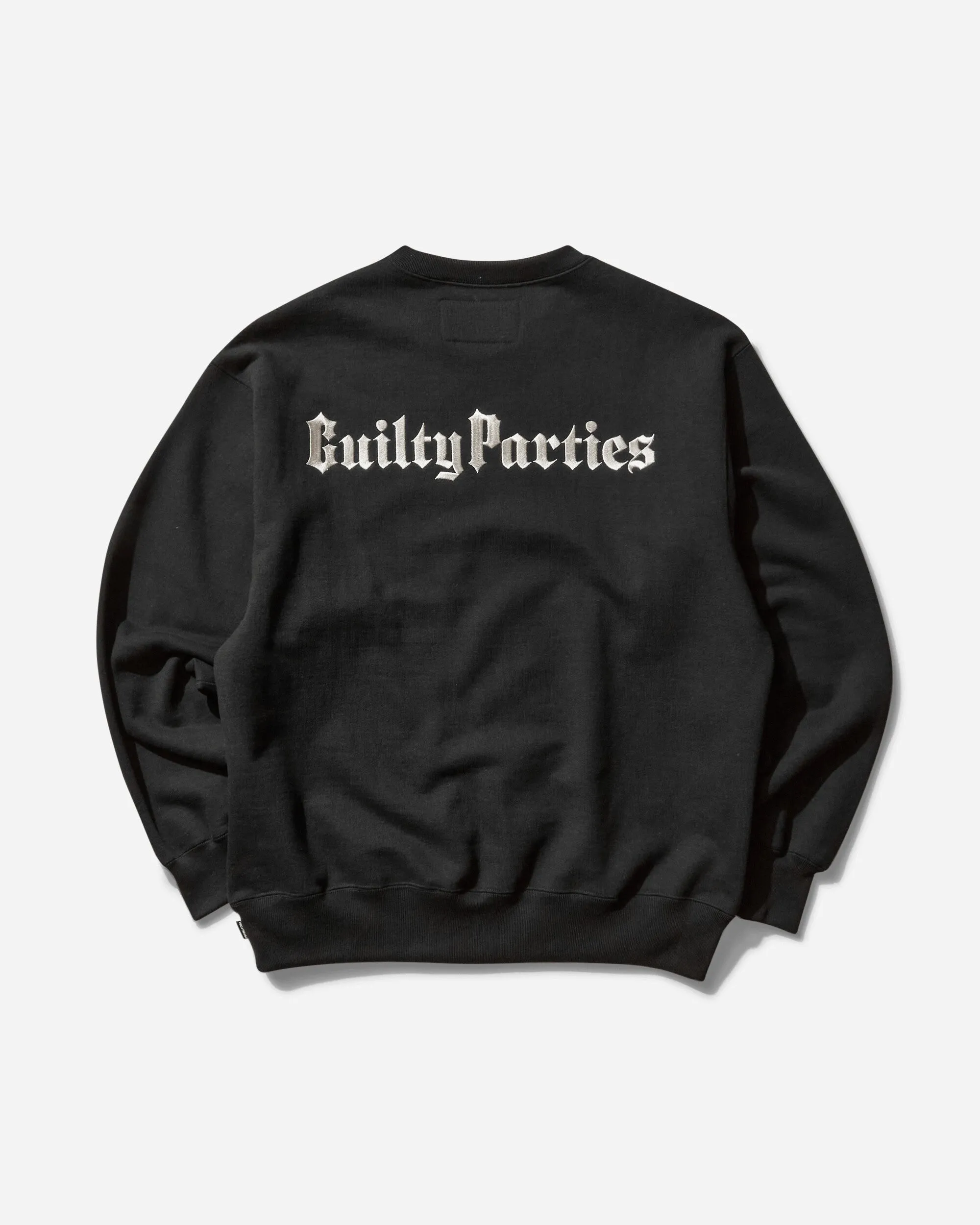 Men's Heavy Weight Crewneck Sweatshirt (Type-6) Black