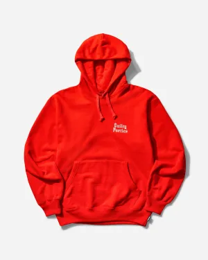 Men's Heavy Weight Hoodie (Type-6) Red