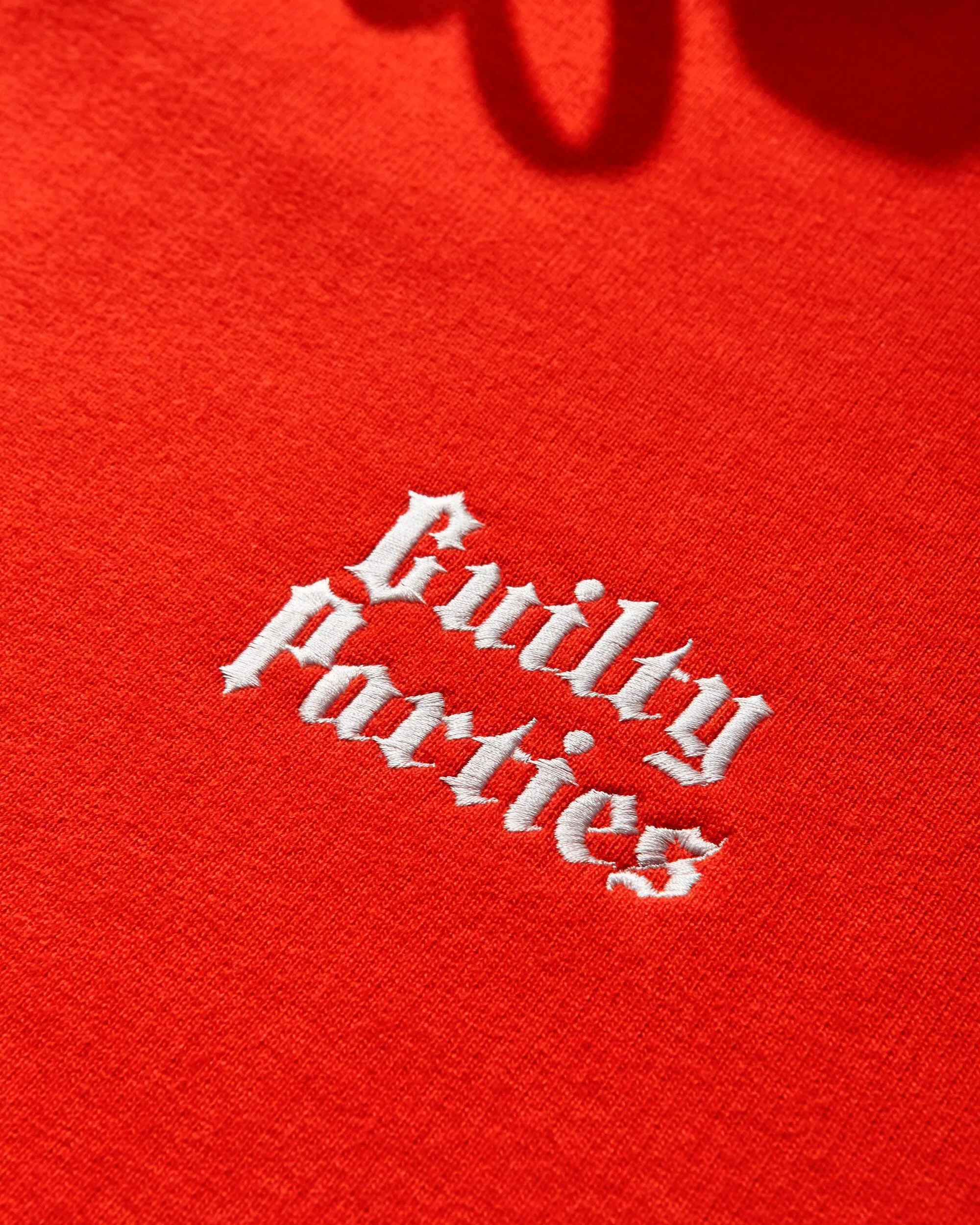Men's Heavy Weight Hoodie (Type-6) Red