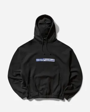 Men's Only Football Masked Hoodie Washed Black