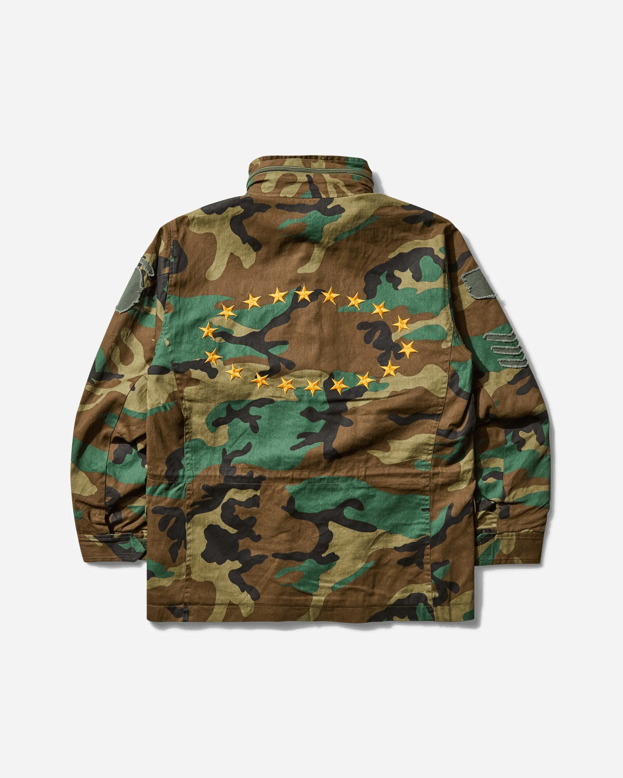 Men's Patched Field Jacket Camo