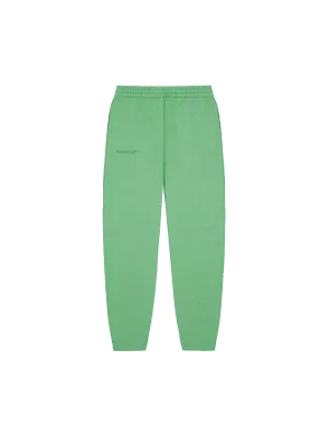 Mens Reclaimed Cotton Barrel-Leg Track Pants—reclaim jade