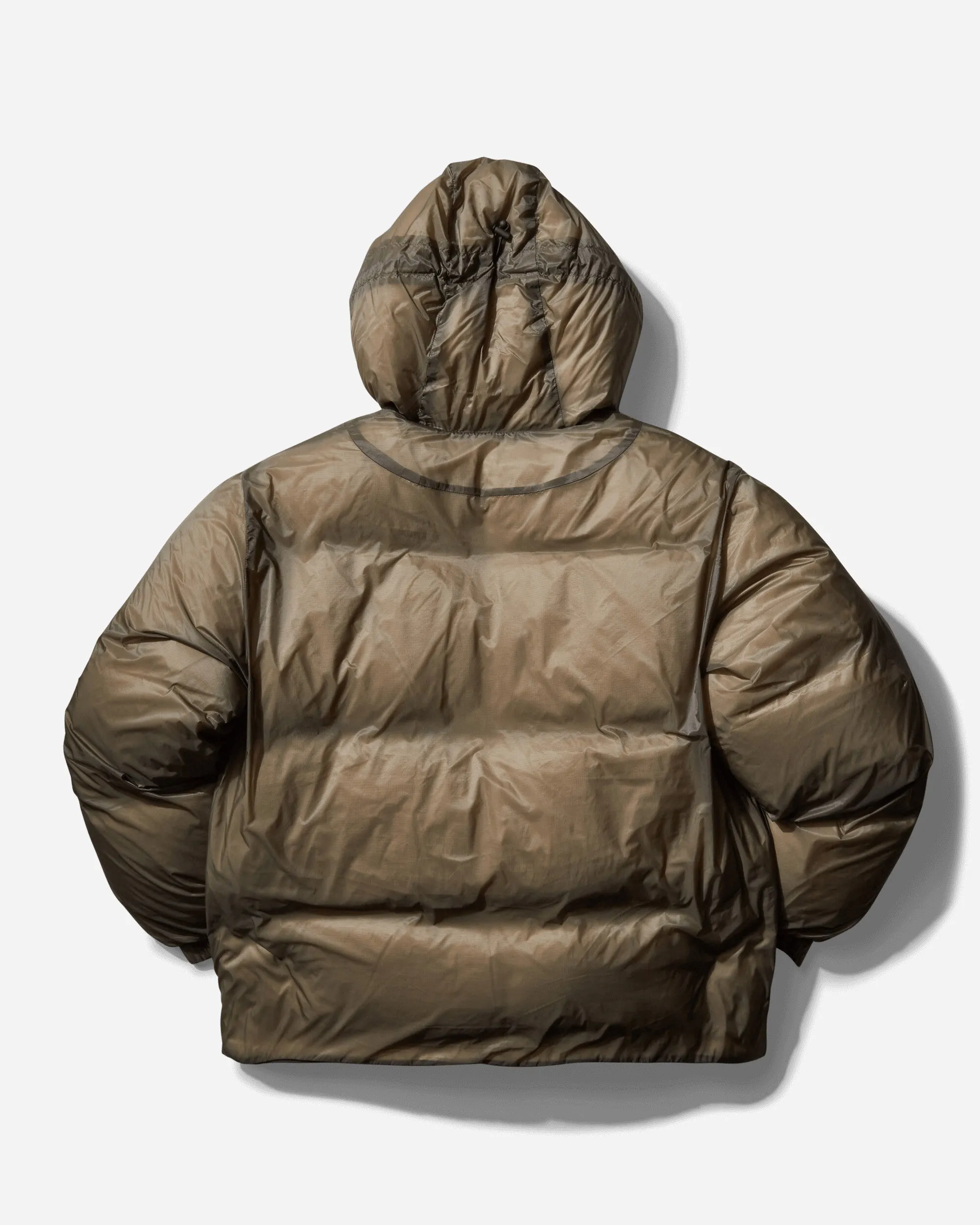 Men's Smooth Down Jacket Taupe
