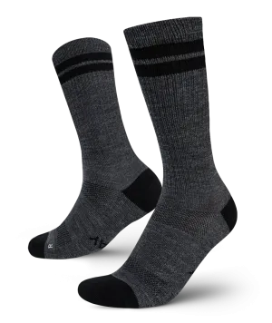 Merino Crew Socks Smoke