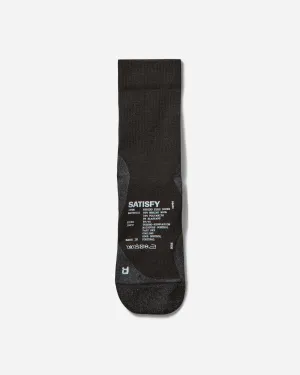 Merino Nylon Tube Socks Black