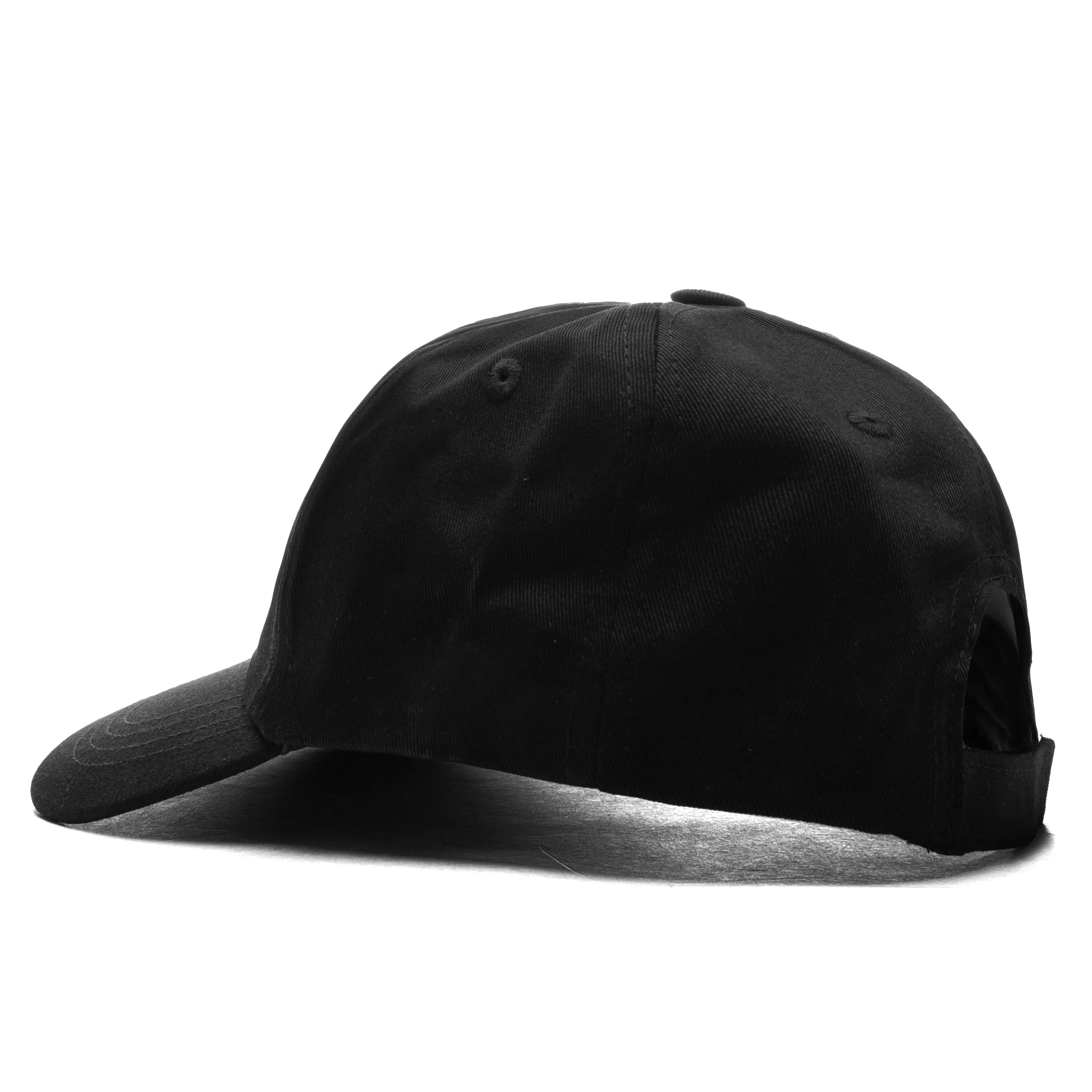 Metal Logo 5-Panel Hat - Black