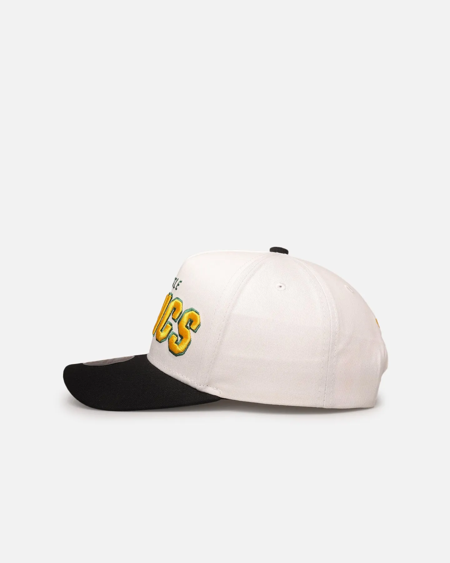 Mitchell & Ness Seattle SuperSonics 'Draft Day' Pro Pinch Snapback White/Black