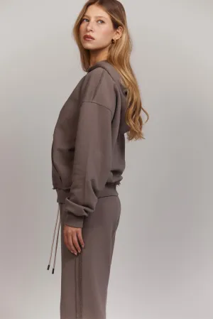 Mocca Latte Zip Up Hoodie