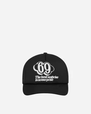 No Suprise Trucker Cap Black