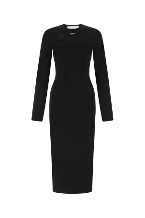 Off-White Cut-Out Detailed Dress