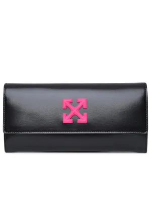 Off-White Jitney Logo Detailed Wallet
