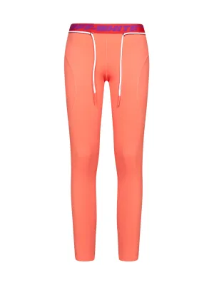 Off-White Logo Detailed Drawstring Leggings