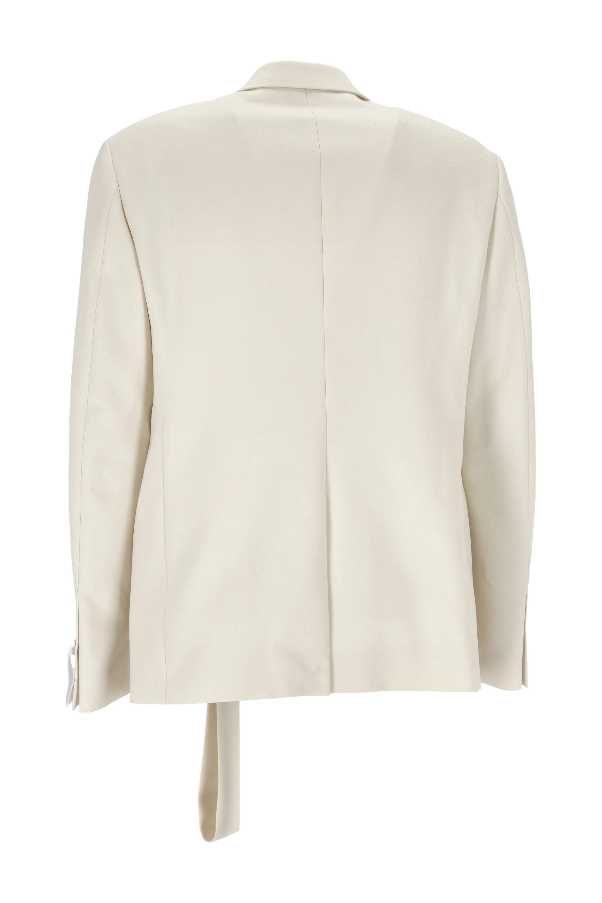 Off-White Strap-Detailed Long-Sleeved Blazer