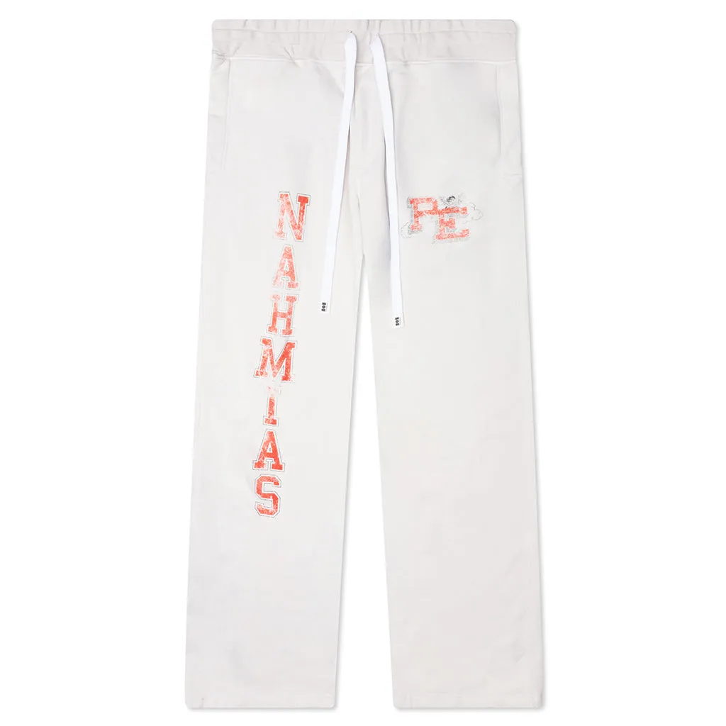 P.E. Cherub Baggy Sweatpants - Egg White