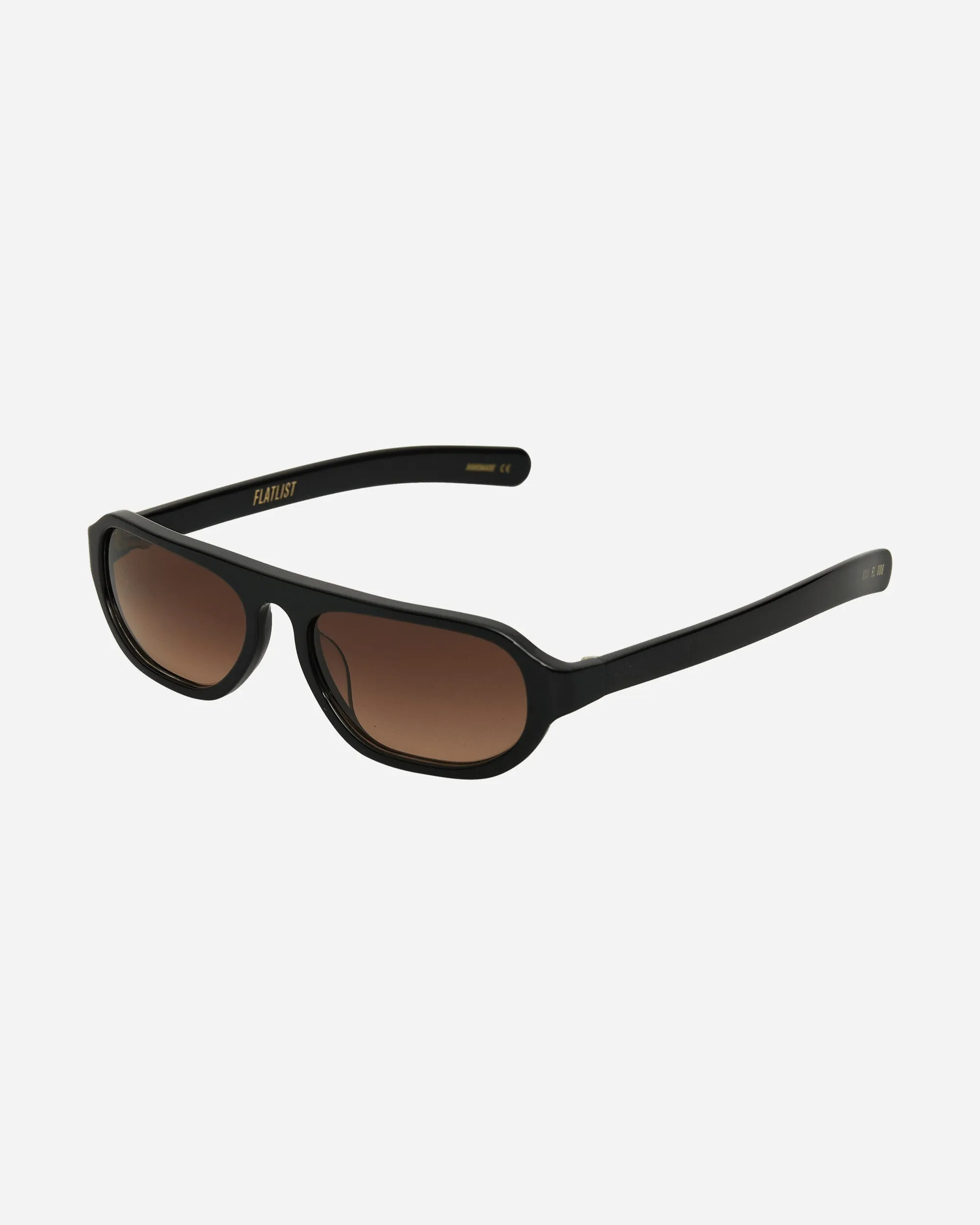 Penn Sunglasses Solid Black / Brown