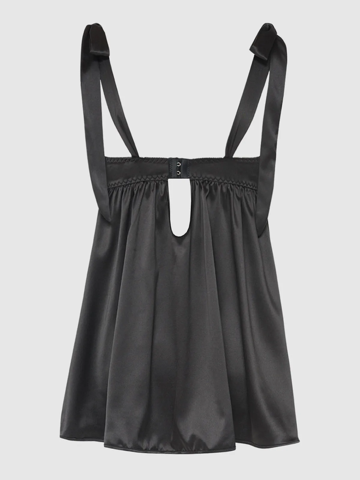 Petra Satin Open Cup Babydoll