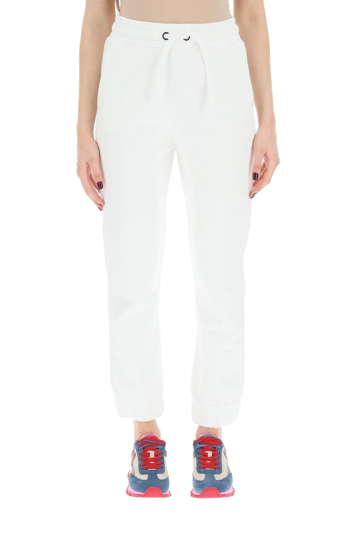Pinko Logo Print Drawstring Track Pants