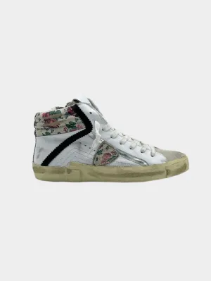 Prsx High Woman In Pelle Con Stampa Fiori