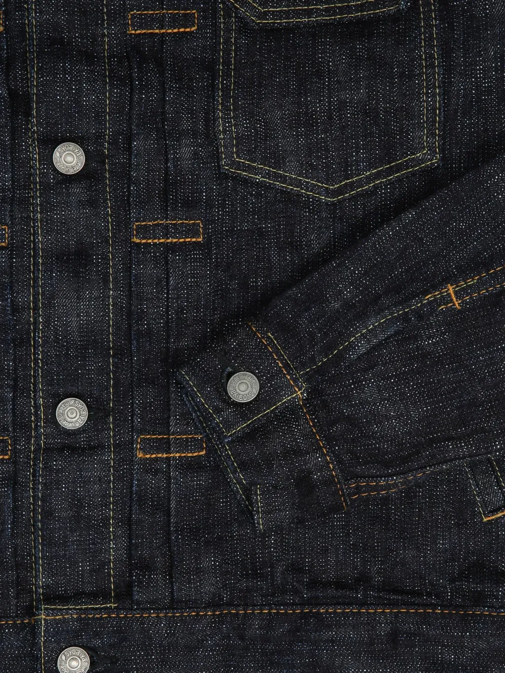 Pure Blue Japan 6111 Double Slub 16oz Type II Jacket