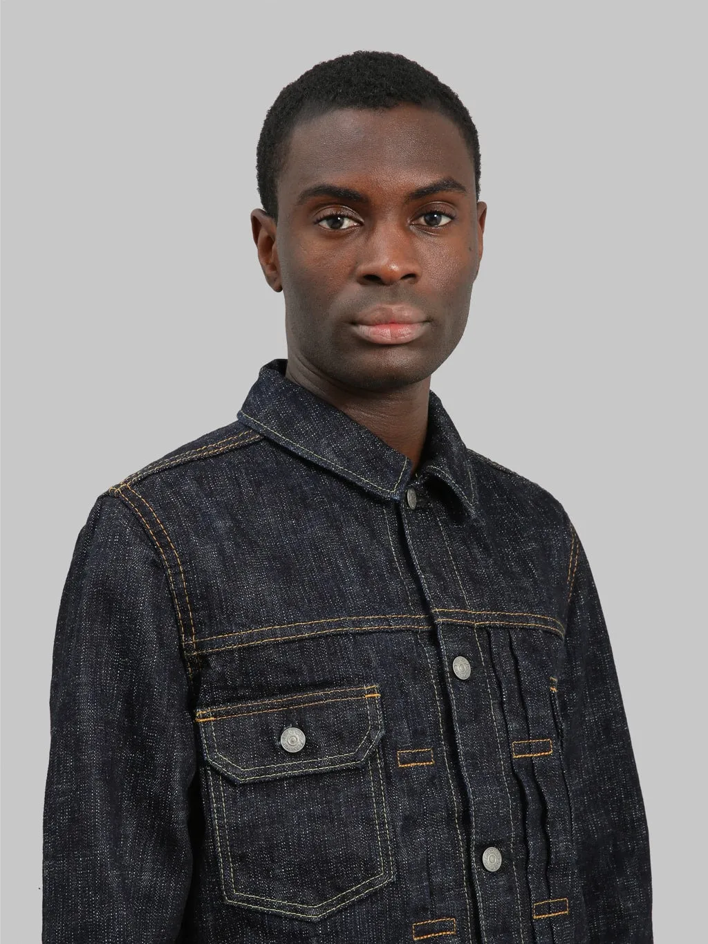 Pure Blue Japan 6111 Double Slub 16oz Type II Jacket