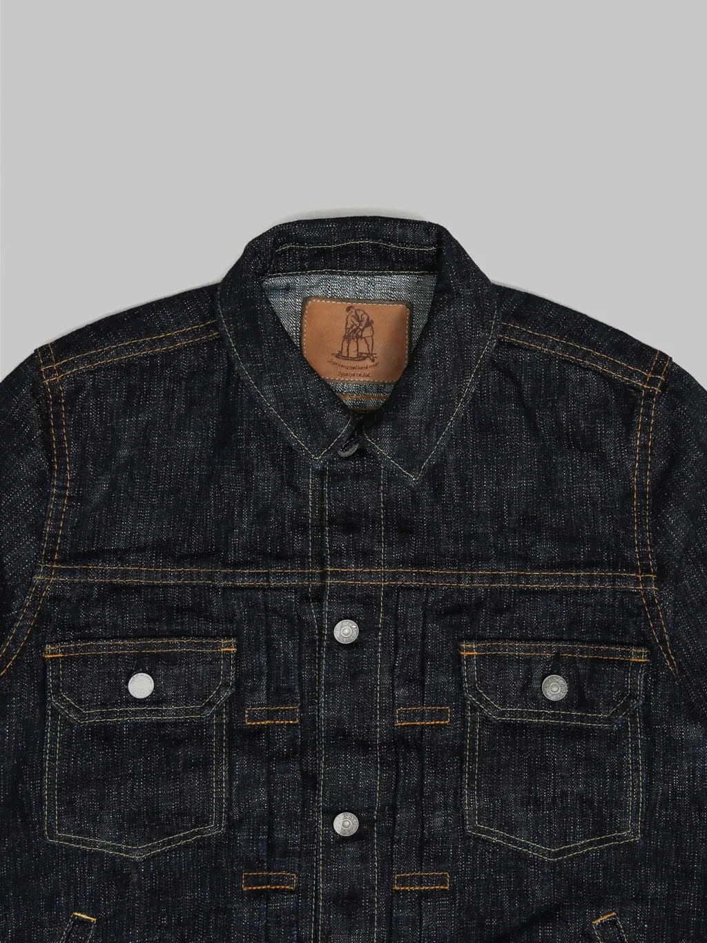 Pure Blue Japan 6111 Double Slub 16oz Type II Jacket