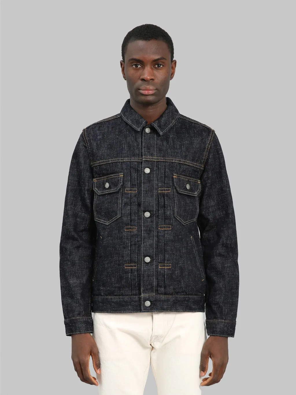 Pure Blue Japan 6111 Double Slub 16oz Type II Jacket