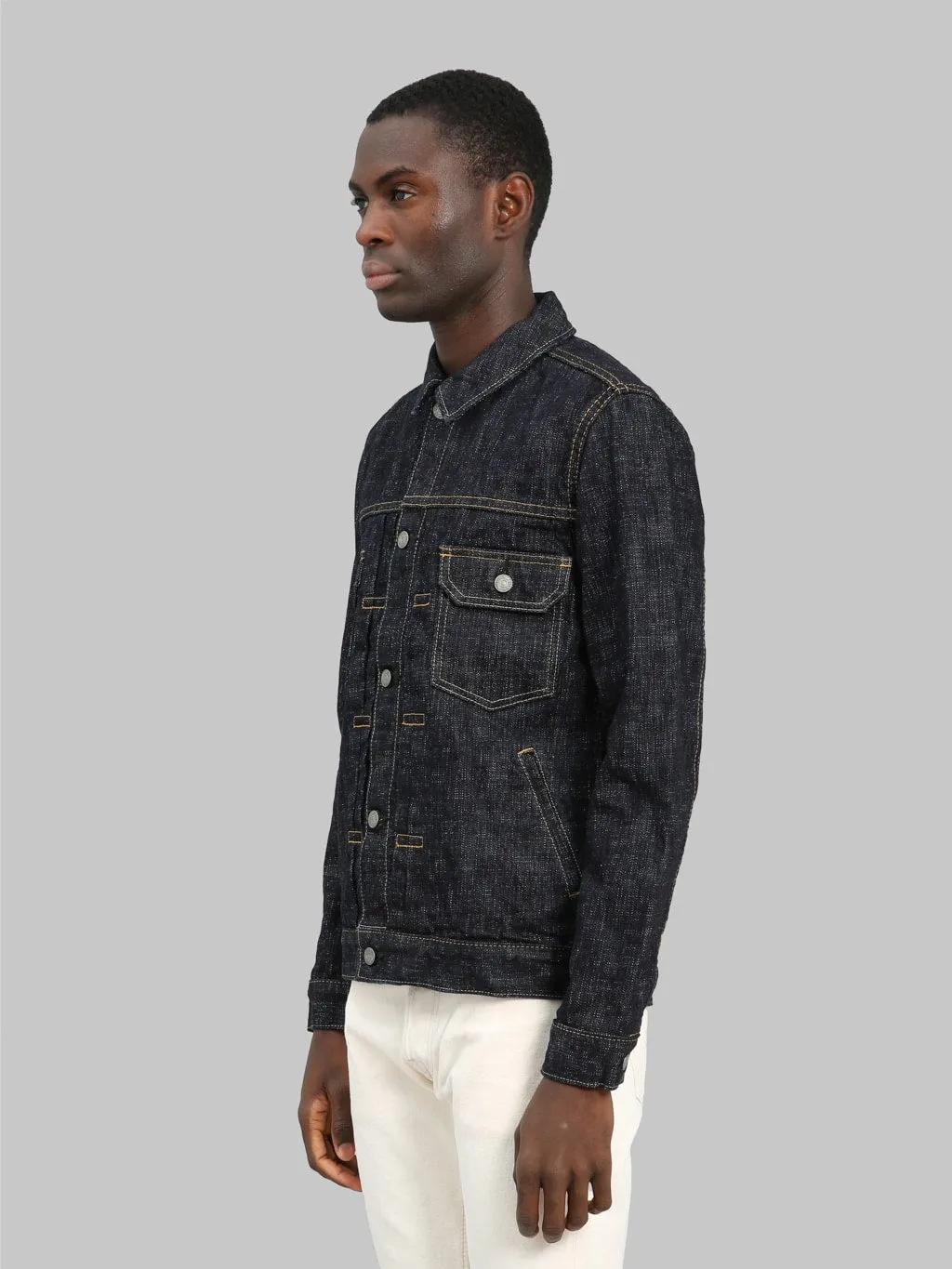 Pure Blue Japan 6111 Double Slub 16oz Type II Jacket