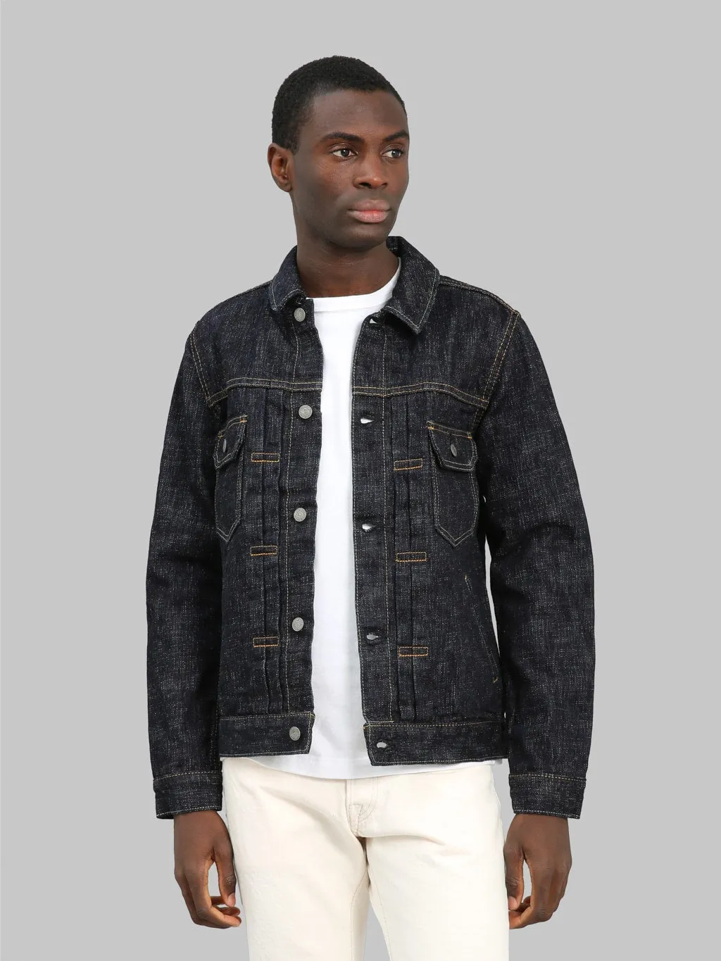 Pure Blue Japan 6111 Double Slub 16oz Type II Jacket