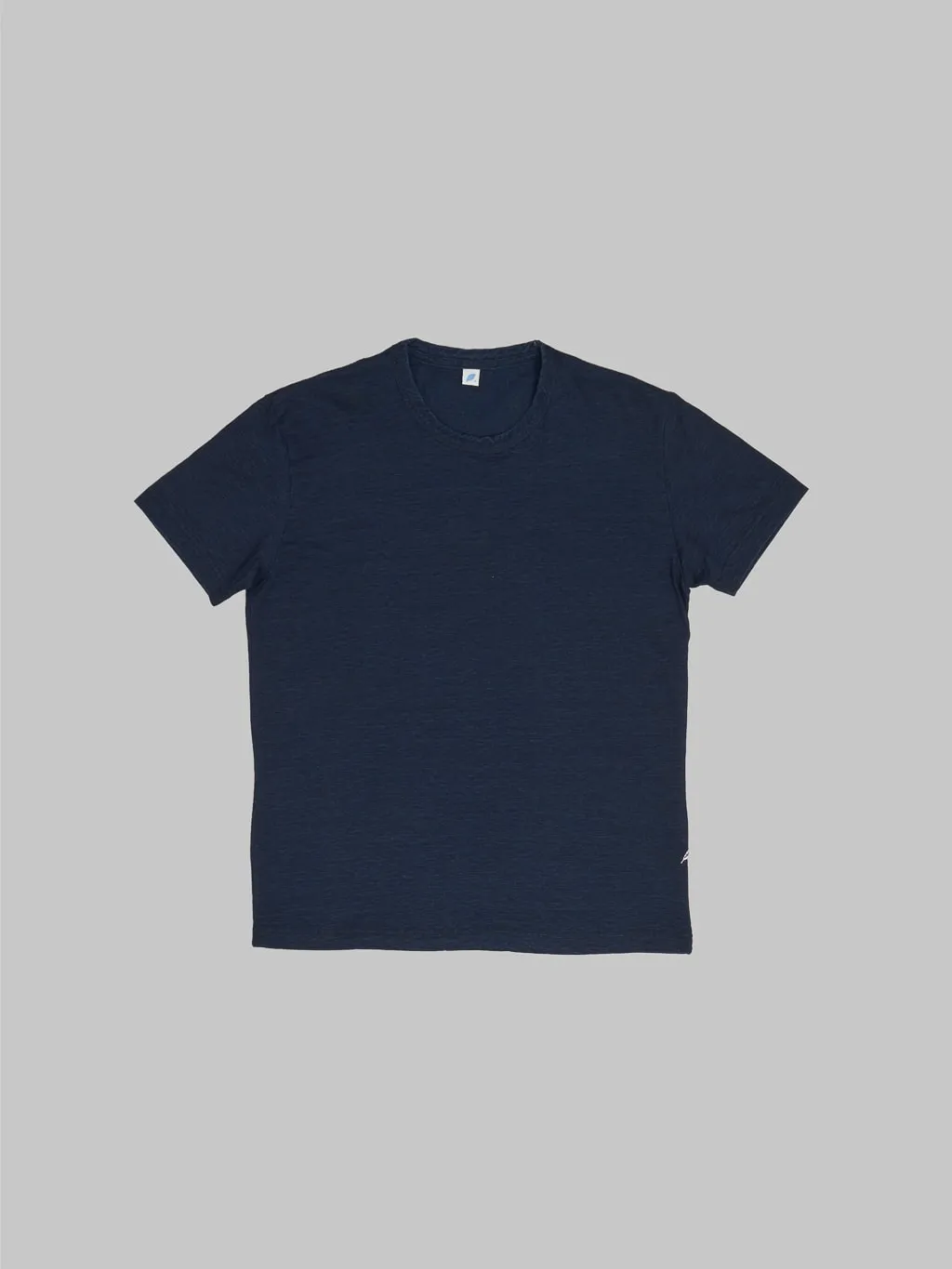Pure Blue Japan SS5011 Indigo Dyed Crewneck T-Shirt