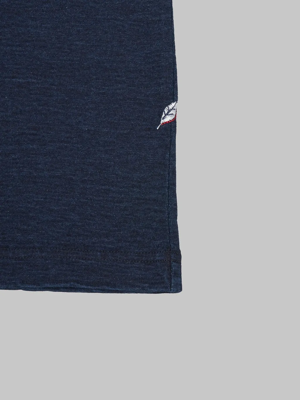 Pure Blue Japan SS5011 Indigo Dyed Crewneck T-Shirt