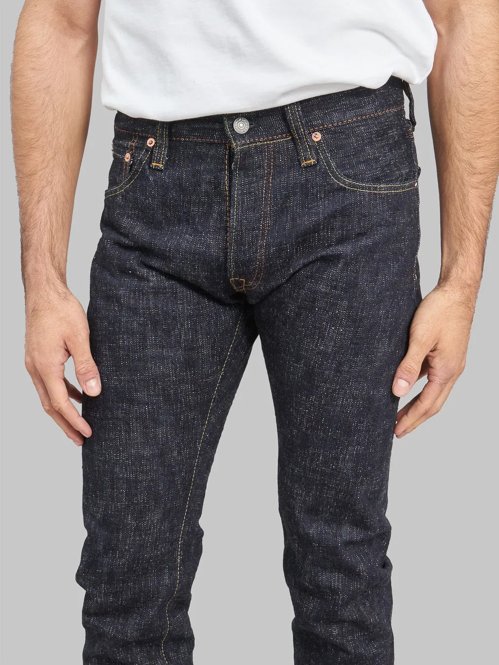 Pure Blue Japan WSB-013 Double Slub 16oz Slim Tapered Jeans