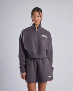 Raffaella Half Zip Dark Clay