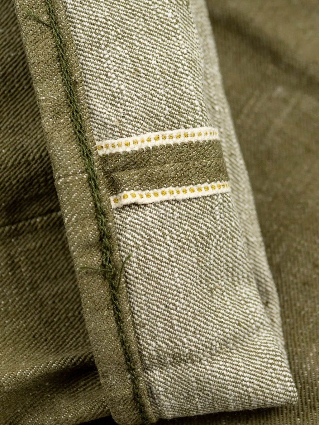 Samurai Jeans S150GNX Uguisu 17oz Regular Straight Jeans