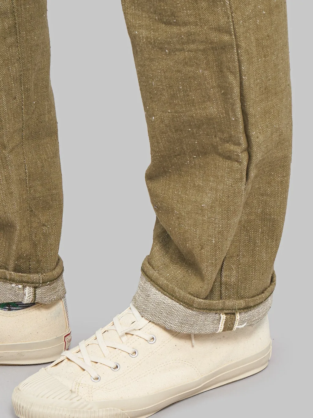 Samurai Jeans S150GNX Uguisu 17oz Regular Straight Jeans