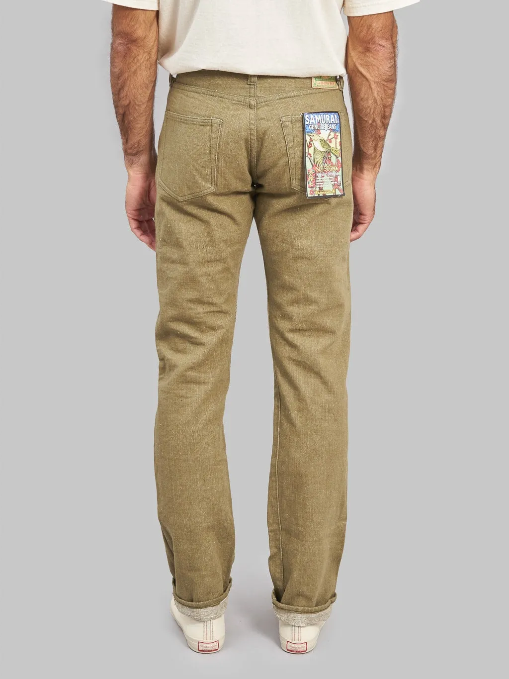 Samurai Jeans S150GNX Uguisu 17oz Regular Straight Jeans