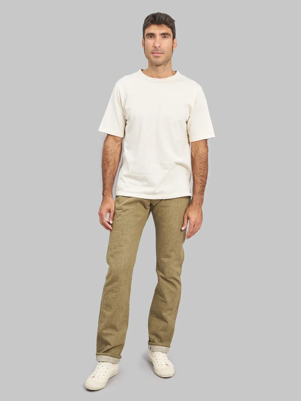 Samurai Jeans S150GNX Uguisu 17oz Regular Straight Jeans