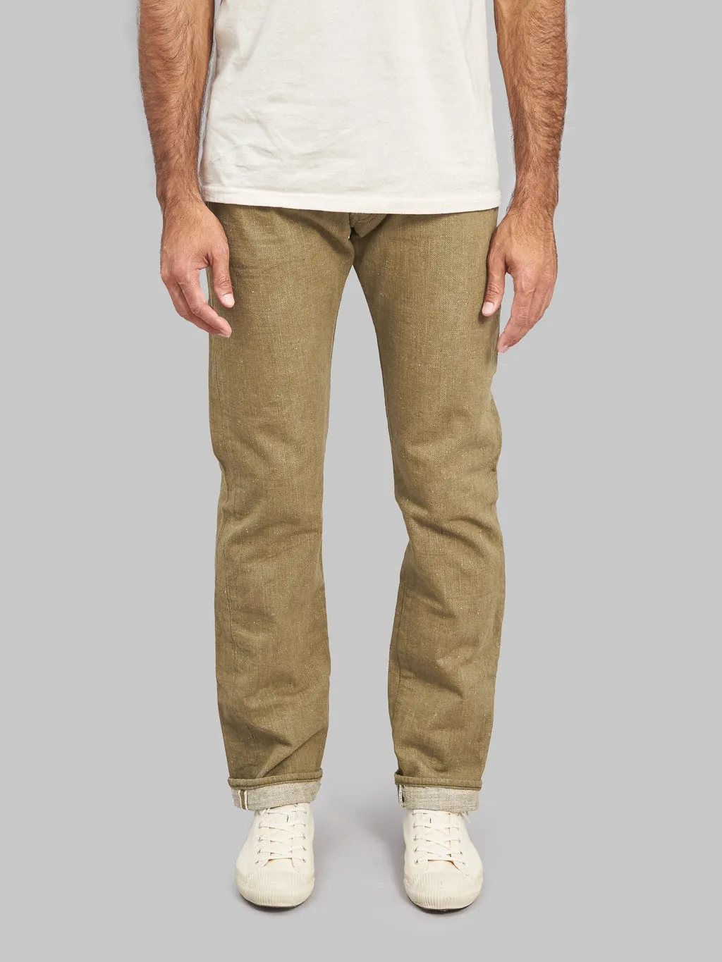 Samurai Jeans S150GNX Uguisu 17oz Regular Straight Jeans