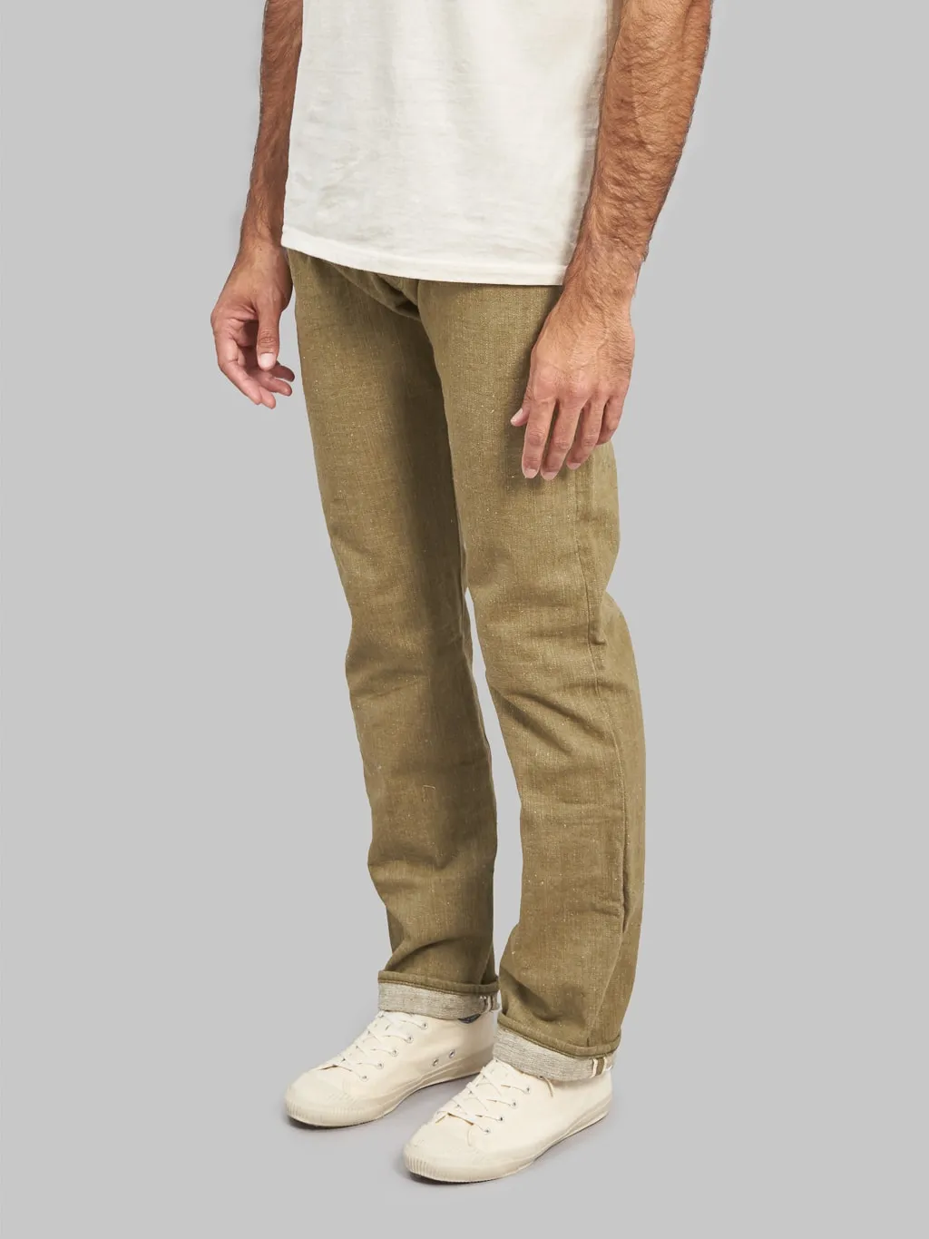 Samurai Jeans S150GNX Uguisu 17oz Regular Straight Jeans