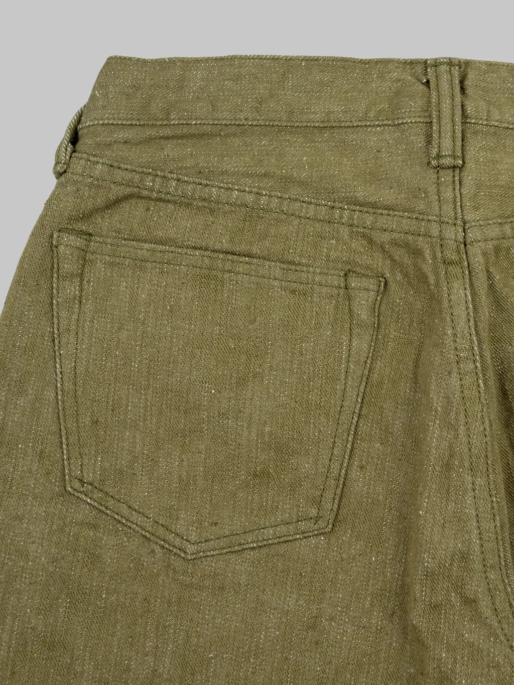 Samurai Jeans S150GNX Uguisu 17oz Regular Straight Jeans