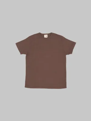 Samurai Jeans SJST-SC01 Japanese Cotton Crew T-Shirt Kuri Dark