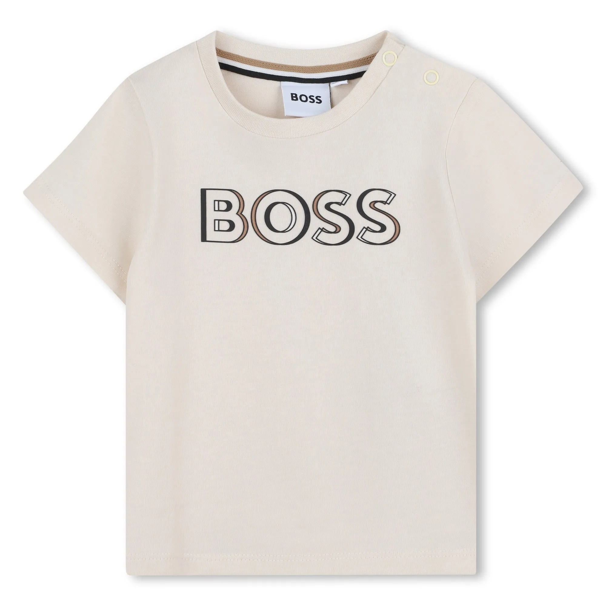 Sand Short Sleeve Logo T-Shirt