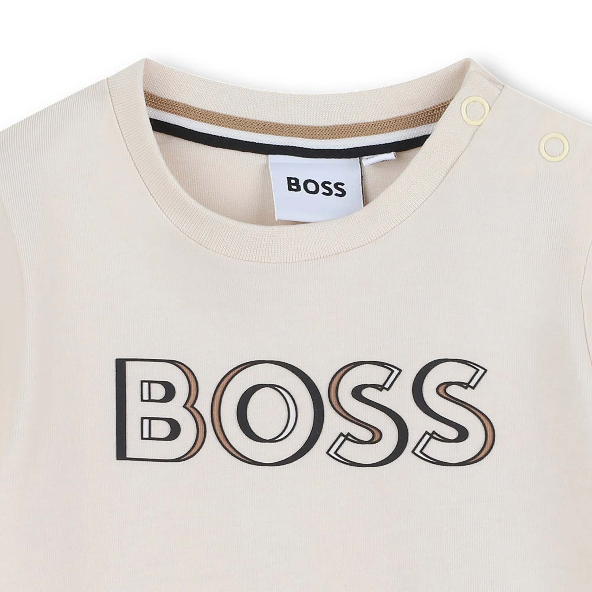 Sand Short Sleeve Logo T-Shirt
