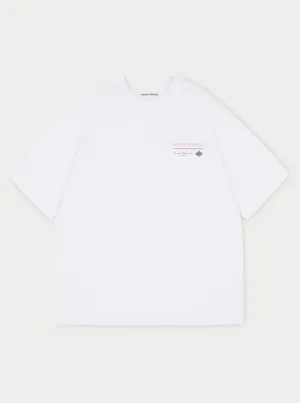SCRIPT MULTI GRAPHIC T-SHIRT - PINK