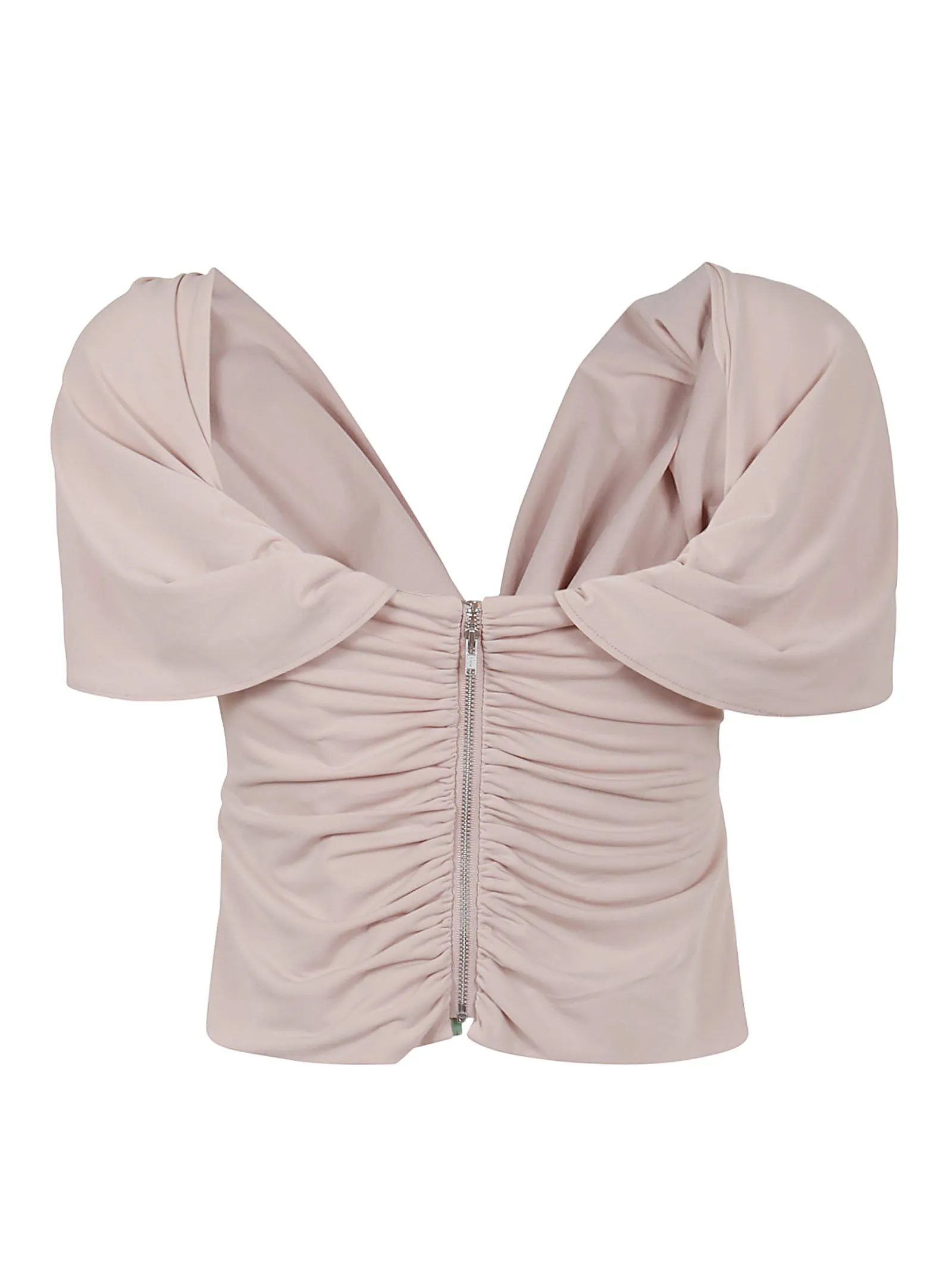 Self-Portrait Off Shoulder Knot Detailed Draped Top