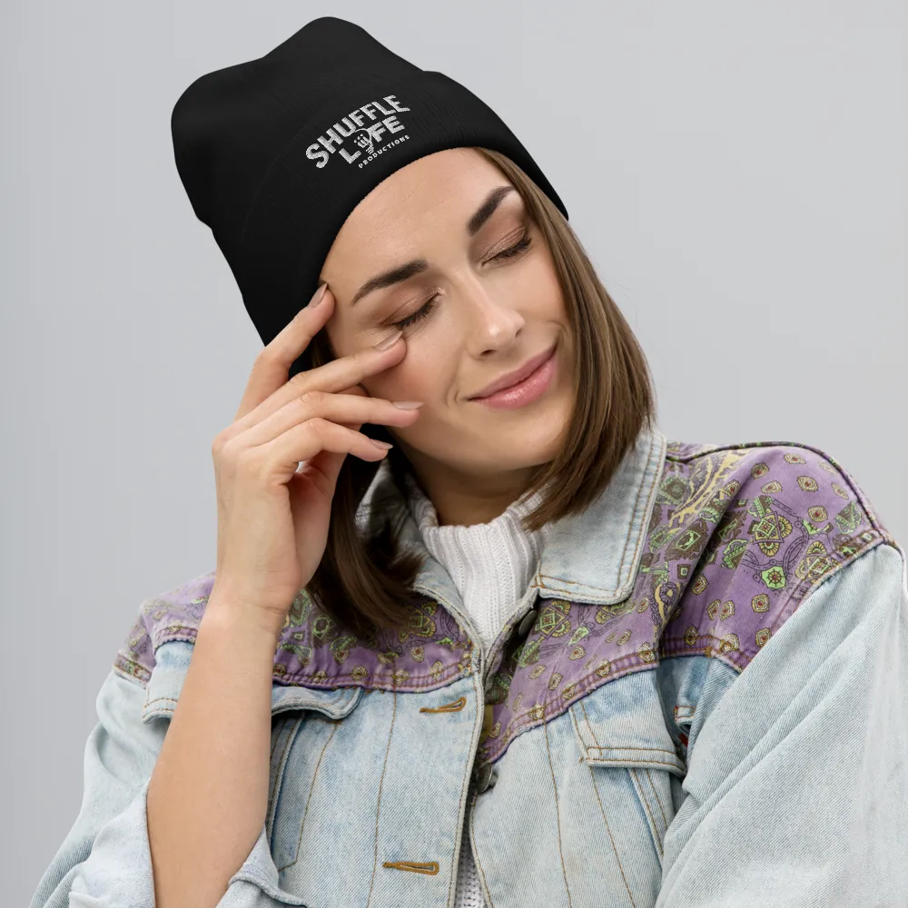 Shuffle Liiife - Embroidered Beanie